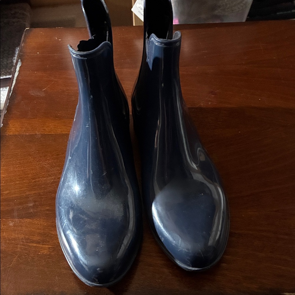 Men's Navy Chelsea Rain Boots